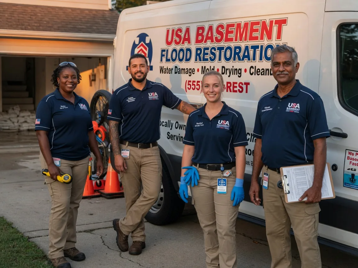 Basement Flood Cleanup company in Gotham, WI