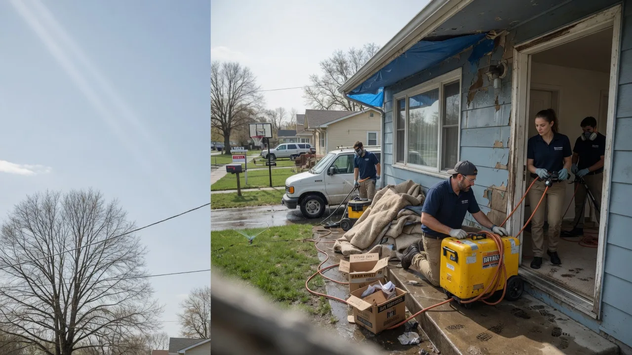 Basement Flood Cleanup in Gotham, WI near me